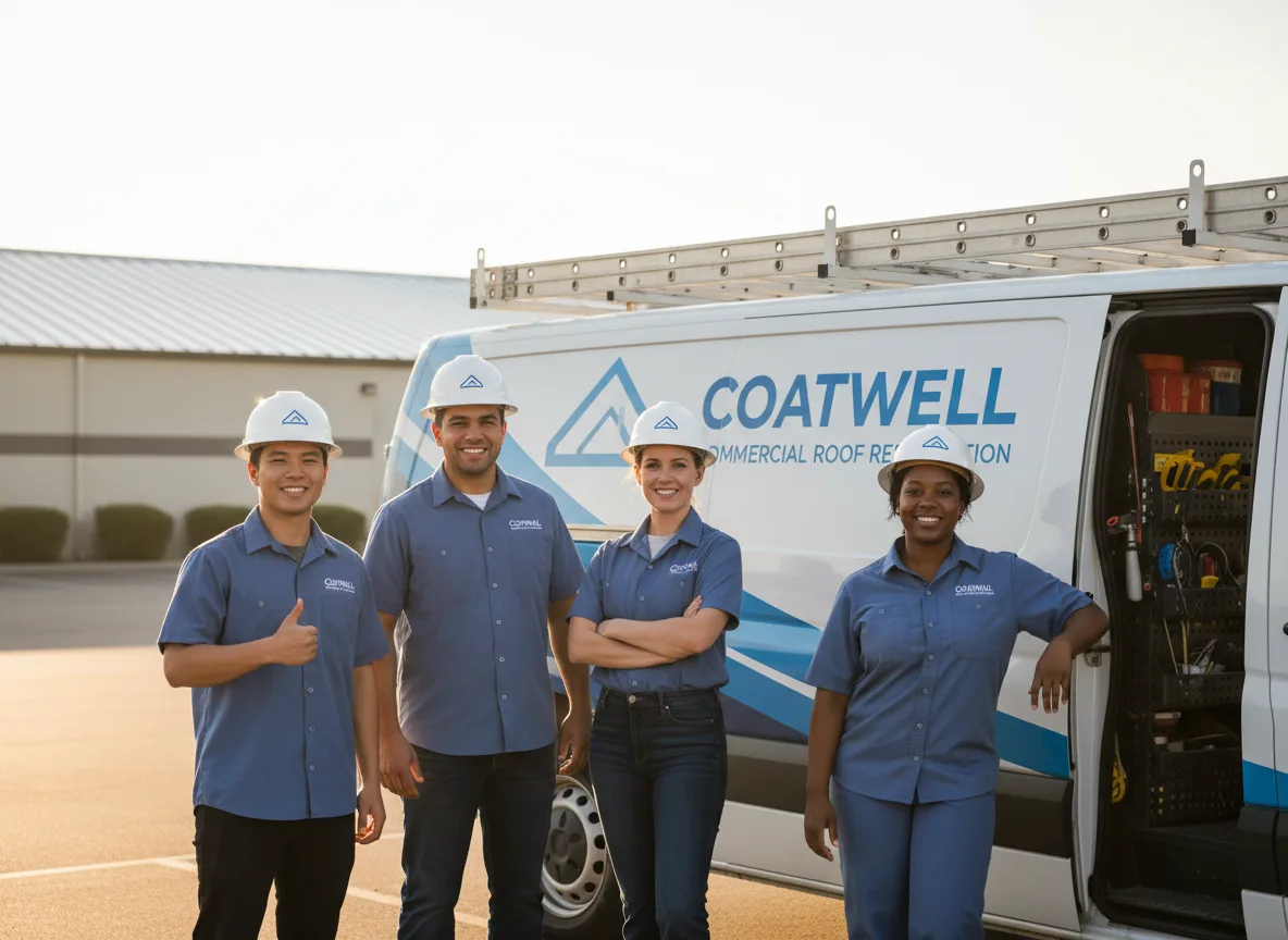 Commercial roof coating company in Pennsville, NJ